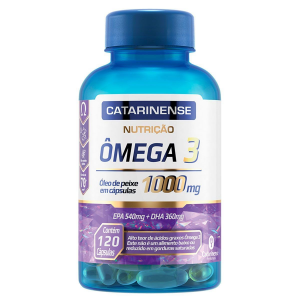 SUPLEMENTO ALIMENTAR OMEGA 3 CATARINENSE COM 120 CÁPSULAS