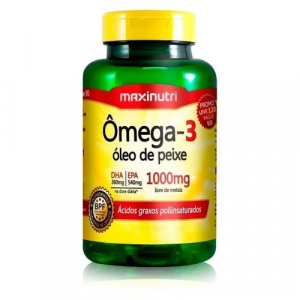 OMEGA 3 OLEO DE PEIXE 60 CAPSULAS GEL 1000MG 