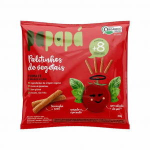PALITINHOS DE VEGETAIS PAPAPÁ COM 20G