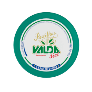 PASTILHA VALDA DIET COM 50G