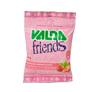 PASTILHA VALDA FRIENDS MORANGO 25G