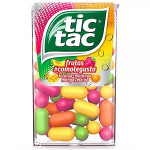 PASTILHAS TIC TAC FRUTAS 16G