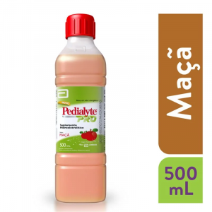 PEDIALYTE PRO MAÇÃ COM 500ML