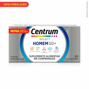 POLIVITAMÍNICO CENTRUM SELECT HOMEM 60 COMPRIMIDOS