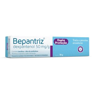 POMADA PARA ASSADURAS BEPANTRIZ DUPLA PROTEÇÃO COM 30G