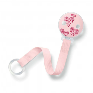 PRENDEDOR DE CHUPETA BABY ROSE NUK