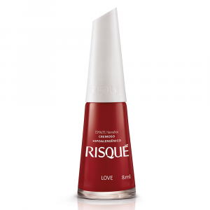 ESMALTE RISQUÉ VERMELHO CREMOSO LOVE 8ML