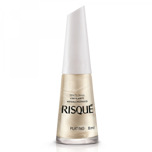 ESMALTE RISQUÉ CINTILANTE PLATINO 8ML