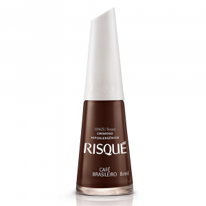 ESMALTE RISQUÉ TERROSO CREMOSO CAFÉ BRASILEIRO 8ML