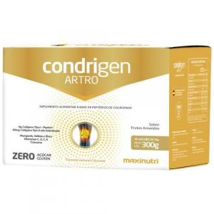 CONDRIGEN ARTRO COLÁGENO TIPO 1 E 2 COM 30 SACHÊS