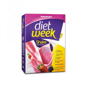 SHAKE DIET WEEK  MORANGO E AMORA 360G