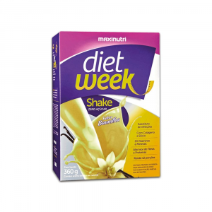DIET WEEK SHAKE 360G SABOR BAUNILHA 