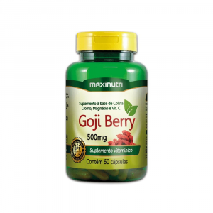 GOJI BERRY COLINA CROMO MAGNÉSIO VIT. C 60CÁPS MAXINUTRI