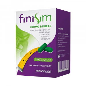 FINISIM CROMO + FIBRAS 60 COM CÁPSULAS