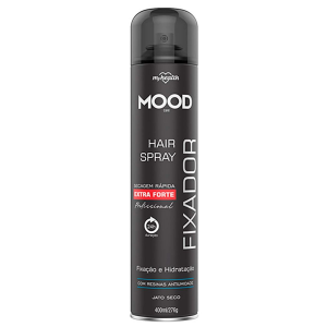 HAIR SPRAY FIXADOR DE CABELO EXTRA FORTE MOOD AEROFLEX 400ML