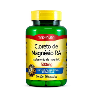 CLORETO DE MAGNÉSIO P.A. COM 60 CÁPSULAS 