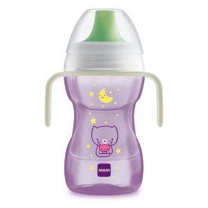 COPO DE TRANSIÇÃO INFANTIL FUN TO DRINK 270ML LILÁS - MAM