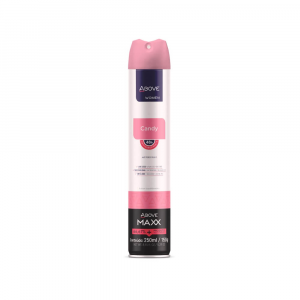 DESODORANTE ANTITRANSPIRANTE AEROSOL ABOVE WOMEN CANDY 250ML