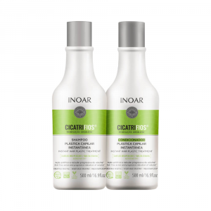 KIT INOAR CICATRIFIOS SHAMPOO + CONDICIONADOR 500ML