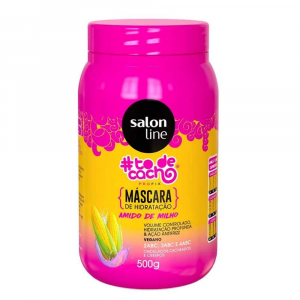MÁSCARA MAIONESE AMIDO DE MILHO #TODECACHO SALON LINE 500G