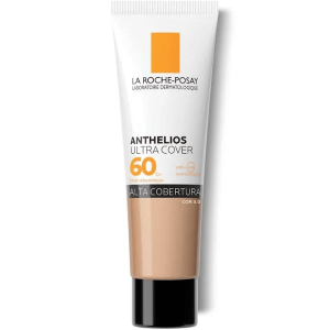 PROTETOR SOLAR FACIAL LA ROCHE-POSAY ANTHELIOS ULTRA COVER FPS 60 COR 3.0 30G