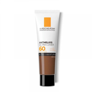 PROTETOR SOLAR FACIAL LA ROCHE-POSAY ANTHELIOS ULTRA COVER FPS 60 COR 6.0 30G