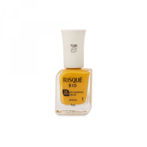 ESMALTE RISQUÉ BIO AMARELO CREMOSO GIRASSOL 9ML