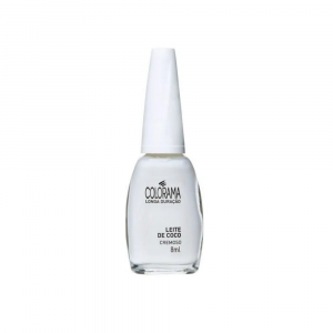 ESMALTE COLORAMA CREMOSO LEITE DE CÔCO COM 8ML