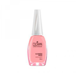 ESMALTE COLORAMA CINTILANTE ALGODÃO DOCE 8ML