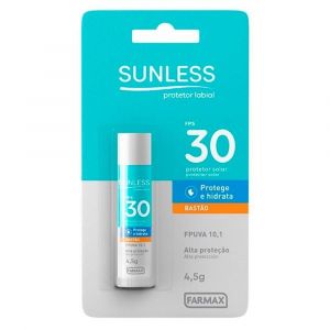 PROTETOR LABIAL SUNLESS FPS 30 BASTÃO 4,5G
