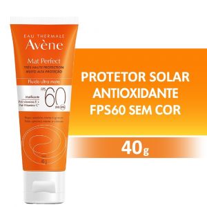PROTETOR SOLAR FACIAL AVÈNE MAT PERFECT FLUIDO FPS60 COM 40G