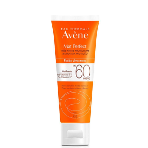 PROTETOR SOLAR FACIAL AVÈNE MAT PERFECT FPS 60 AQUA-FLUIDO COM 50ML