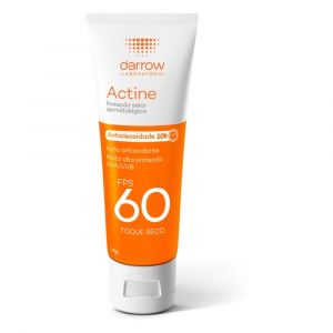 PROTETOR SOLAR FACIAL SEM COR ACTINE FPS 60 COM 40G