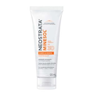 PROTETOR SOLAR FLUIDO HIDRATANTE NEOSTRATA MINESOL CORPO & ROSTO FPS30 COM 120ML