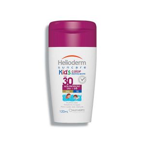 PROTETOR SOLAR CORPORAL HELIODERM SUNCARE KIDS COLOR FPS30 COM 120G