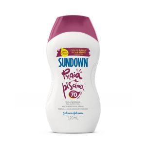 PROTETOR SOLAR CORPORAL SUNDOWN PRAIA E PISCINA FPS70 COM 120ML
