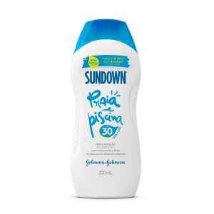 PROTETOR SOLAR SUNDOWN PRAIA E PISCINA FPS 30 200ML