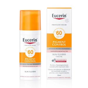 PROTETOR SOLAR FACIAL FPS 60 EUCERIN SUN COM 50ML