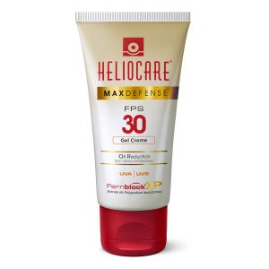 PROTETOR SOLAR GEL CREME HELIOCARE MAX DEFENSE FPS30 REDUÇÃO DA OLEOSIDADE COM 50G