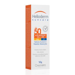PROTETOR SOLAR HELIODERM SUNCARE FPS 50 FACIAL COM 50G