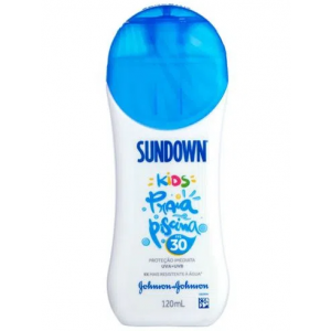PROTETOR SOLAR INFANTIL SUNDOWN KIDS PRAIA E PISCINA FPS30 120ML