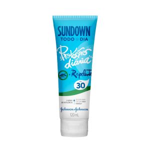 PROTETOR SOLAR SUNDOWN TODO DIA COM REPELENTE FPS 30 COM 120ML