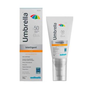 PROTETOR SOLAR FACIAL FLUIDO INTELLIGENT FPS 50 UMBRELLA COM 50G