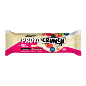 PROTO CRUNCH BAR FRUTAS VERMELHAS NUTRATA 60G 