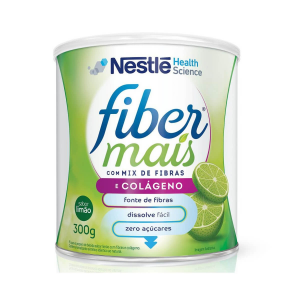 REGULADOR INTESTINAL FIBERMAIS COLÁGENO E MIX DE FIBRAS LIMÃO COM 300G