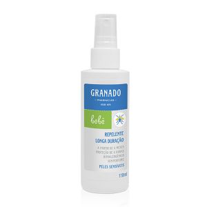REPELENTE LONGA DURAÇÃO GRANADO BEBÊ PELES SENSÍVEIS COM 110ML