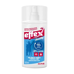 REPELENTE SPRAY EFFEX FAMILY ALTA PROTEÇÃO COM 100ML 