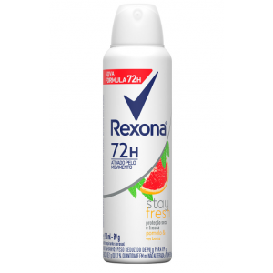 DESODORANTE REXONA STAY FRESH POMELO E VERBENA FEMININO AEROSSOL ANTITRANSPIRANTE COM 150ML