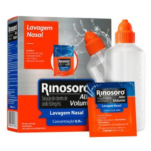 RINOSORO 9,0MG/ML ALTO VOLUME 30 SACHÊS + FRASCO APLICADOR
