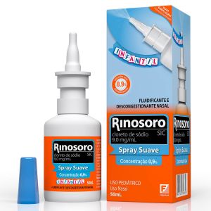 RINOSORO SIC 9,0MGML DESCONGESTIONANTE INFANTIL SPRAY 50ML